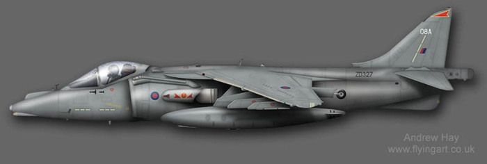 Harrier GR.7 ZD327 800 NAS